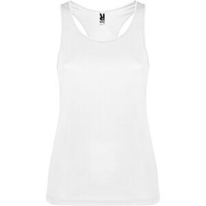 Roly Womens/Ladies Shura Sports Tank Top / White
